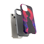 Neon Geisha Silhouette Phone Case | Tough Cover