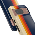Retro Rainbow Stripe Phone Case | Tough Phone Case
