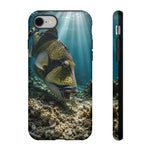 Triggerfish Fly Take Phone Case Saltwater Fishing Gift for Anglers