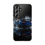 Camaro ZL1 Phone Case, Blue Track Smoke Studio Cover