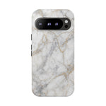 White Marble Pattern Phone Case | Tough Cover