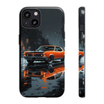 1966 GTO Orange Rainy City Tough Phone Case Cover Gift Art