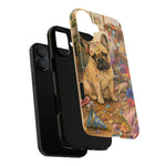 Guilty French Bulldog Phone Case, Confetti Watercolor Cover