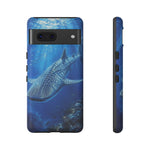 Whale Shark Phone Case, Sunlit Spotted Pattern Cover