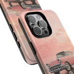 1957 Chevy Bel Air Blush Cream Tough Phone Case for Classic Car Fans
