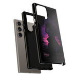 Melancholy Data Poster Phone Case, Glitch Anime Sky Tough Cover