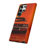 Orange Cuda Phone Case, 71 Classic Muscle Car Tough Cover