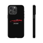 Red C7 Z06 Phone Case for Chevy Sports Car Enthusiasts, Tough Cover