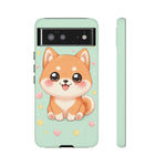 Shiba Inu Kawaii Chibi Smile Pet Dog Art Tough Phone Case