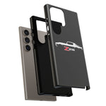 1970 Camaro Z28 White Silhouette Tough Phone Case Cover Gift