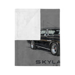 1965 Skylark GS Muscle Car Blanket | Vintage Auto Illustration