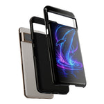 Neon Holographic Whale Phone Case | Tough Case
