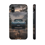 C2 1965 Sting Ray Phone Case, Silver Blue Tough Cover