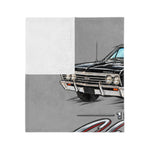 1967 Chevelle SS Illustration Blanket | Classic Muscle Car Throw