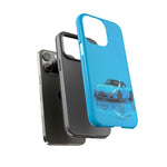 RX-7 Cyan Studio Phone Case Studio Color Match Car Art