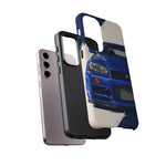 R34 Skyline GT-R Bayside Blue Tough Phone Case for 90s JDM Fans