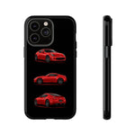 Red 370Z Sports Coupe Tough Phone Case for JDM Enthusiasts