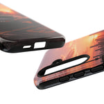 R32 Skyline GT-R Phone Case Sunset City Tough Cover Gift Art