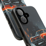 1966 GTO Orange Rainy City Tough Phone Case Cover Gift Art