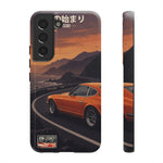 Datsun 240Z Classic JDM Sports Car Sunset Art Tough Phone Case