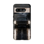Vintage Muscle Car in Rain 1966 GTO phone case | Tough Cases