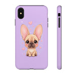 French Bulldog Bat Ears Kawaii Pet Dog Art Tough Phone Case