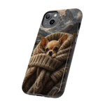 Chihuahua Big Sweater Tough Phone Case