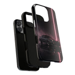 FC RX-7 Pink Neon Fog Column Tough Case