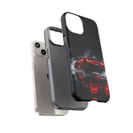 Z06 C8 Phone Case, Red Smoke Studio Reflection Cover
