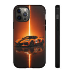 Z06 C8 Phone Case, Orange Racing Livery Studio Cover
