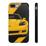 C6 Corvette Velocity Yellow Tough Phone Case