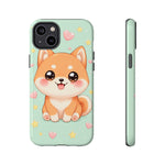 Shiba Inu Kawaii Chibi Smile Pet Dog Art Tough Phone Case