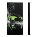 Lime Green 2022 GT500 Phone Case, Smoke Studio Reflection Cover