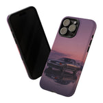 Sunset Skyline GT-R R32 phone case | car reflection, purple dusk