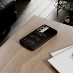 Trans Am Phone Case Black Gold, Three-View Vector Tough Cover