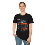 Z28 Camaro Muscle Car T-Shirt | Classic Hugger Orange Muscle Car Tee