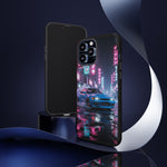 Skyline GT-R Tokyo Rain JDM Night Art Tough Phone Case