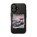 R34 Skyline GT-R Sakura Mountain JDM Tough Phone Case Gift