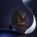 Datsun 240Z Shrine Blossom Dusk Tough Phone Case - Warm Lantern Glow