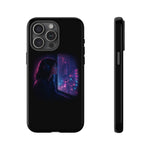 Girl at Window Night Cityphone Case | Tough Case