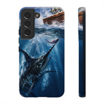 Marlin Teaser Strike Phone Case Saltwater Fishing Gift for Anglers