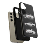 R32 Skyline Phone Case White, Three-View Vector Cover, Gift GTR Fans