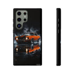 1969 Hugger Orange Camaro Z28 Phone Case, Muscle Car Tough Cover