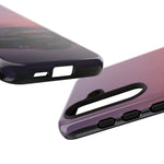 Sunset Skyline GT-R R32 phone case | car reflection, purple dusk