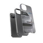 Silver C4 ZR1 Front View phone case | tough case for Vette Drivers