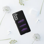 MK4 Supra Phone Case Purple, Three-View Vector Cover
