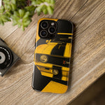 Z28 Yellow Camaro Retro Poster Tough Phone Case