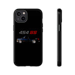 Chevy 1500 454 SS Sport Truck Phone Case Featuring Pickup Side Profile
