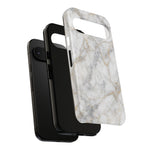 White Marble Pattern Phone Case | Tough Cover