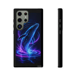 Neon Holographic Whale Phone Case | Tough Case